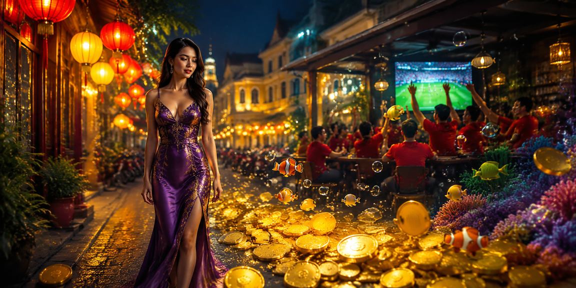 Hình ảnh sòng bạc và cá cược đêm ở Hà Nội